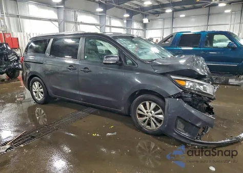 2017 Kia Sedona Lx from USA, damaged, VIN KNDMB5C14H6324199